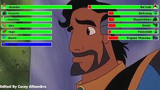 Aladdin and the King of Thieves 1996 Final Battle with healthbars 12