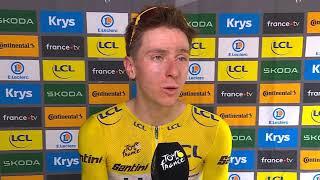 Tour de France 2024 - Tadej Pogacar  I thought that Jonas Vingegaard will try on La Bonnette