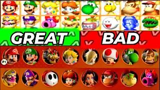 Ranking Character Rosters from Every Mario Sports Game