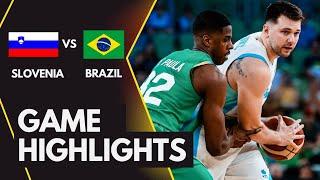 SLOVENIA VS BRAZIL  Basketball Friendly Game  Full Highlights  Jun 282024