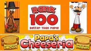 Papas Cheeseria Rank 100