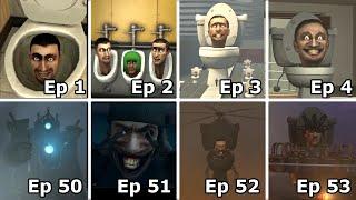 Skibidi Toilet 1 - 53 All Episodes New Episode #53 New Enemy