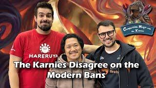 Episode 87 The Karnies Disagree on the Modern Bans