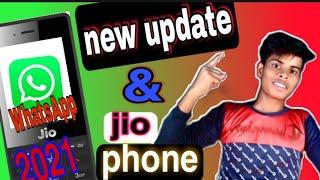 jio phone WhatsApp update how to jio phone WhatsApp new update