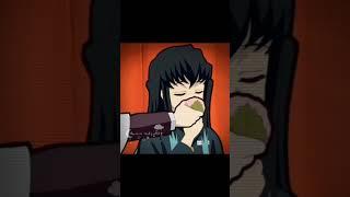 Muichiro eating sakura Mochi #anime#kny#demonslayerseason3