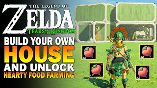 Build Links House & Farm Big Hearty Radishes In Zelda Tears Of The Kingdom - TOTK Tips & Tricks