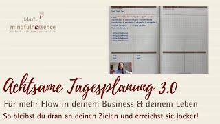 Achtsame Tagesplanung im Business