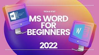 Microsoft office Word Tutorial for Beginners  Introduction to MS word