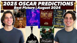 2025 Oscar Predictions - Best Picture  August 2024