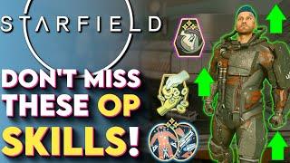 INSANE SKills To Get Early In Starfield - Starfield Skills Guide Starfield Tips and Tricks