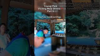 Doing a Japanese Ritual Cleansing ️  #travel #travelvlog #vlog #japan #fyp  #explore