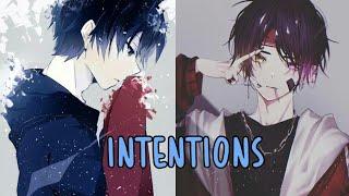 Nightcore - Intentions - Justin Bieber feat.Quavo →Switching Vocals with Lyrics←