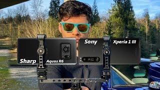 SHARP Aquos R6 vs Sony Xperia 1 III Camera Test