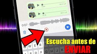 Cómo escuchar audios de WhatsApp sin enviarlos 