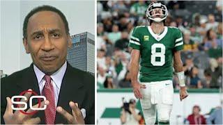 Aaron Rodgers is OVERRATED - Stephen A. brutally honest on Jets 10-9 loss to Bo Nix & Broncos