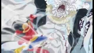 One Piece 553 Best Scene  Luffy kick Hordy Jones