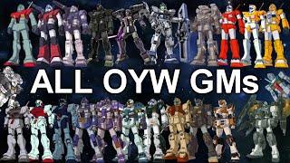 All GMs of the One Year War And their Aces