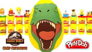 Jurassic World Kretase Kampı Sürpriz Yumurta Oyun Hamuru Play Doh