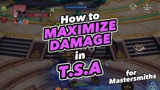 How to Maximize Damage in TSA - For Mastersmiths  Ragnarok Origin