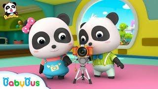 Panda Kiki Photographer  Baby Pandas Cooking Competition  Kids Role Play  BabyBus