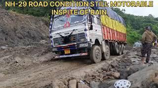 ‼NEW UPDATE‼GOOD NEWS NH-29 STILL MOTORABLE AT DZÜZDA. KOHIMA DIMAPUR HIGHWAY