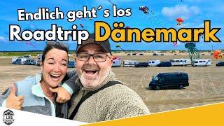 Wir reisen wieder Wir nehmen euch von Römö bis Bovbjerg mit  #vanlife