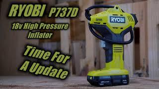 Review Ryobi  P737D High Pressure Inflator