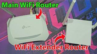 tp link tl wr820n range extender setup