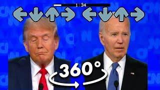 360º VR FNF DEATH DEBATE - Trump VS Biden