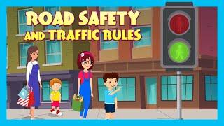 ROAD SAFETY & TRAFFIC RULES  Tia & Tofu Lessons  English Stories  Learning Stories for Kids