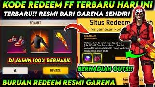 KODE REDEEM FREE FIRE TERBARU 26 MARET 2023 HARI INI