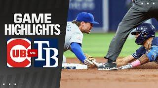 Cubs vs. Rays Highlights 61224  MLB Highlights