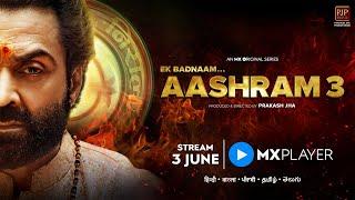 Ek Badnaam… Aashram Season 3 - Official Trailer  Bobby Deol  Prakash Jha  MX Player