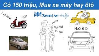 Có 150 triệu Nên Mua Xe Máy Hay Ô TÔ