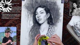 How to Draw with Liquid Charcoal