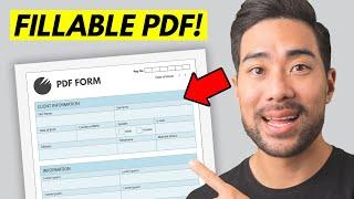 How To Create a Fillable PDF Form For FREE