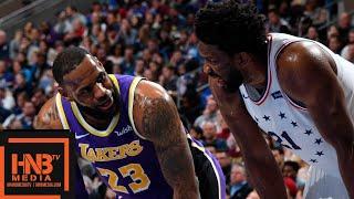 Los Angeles Lakers vs Philadelphia Sixers Full Game Highlights  02102019 NBA Season