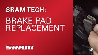 SRAM Tech Brake Pad Replacement