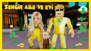 ÇOK ZENGİN AİLE VE EVİNE GİTTİM    ROBLOX BROOKHAVEN HİKAYE  KÜBRA NİSA HAN KANAL