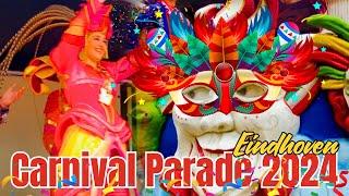  DUTCH CARNIVAL PARADE 2024  OPTOCHT LAMPEGAT EINDHOVEN  4K video