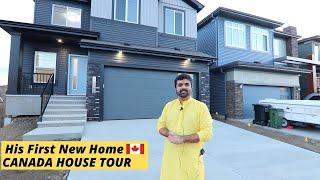 He Built a New House in Edmonton for $550000  Complete House Tour  Canada Home Tour