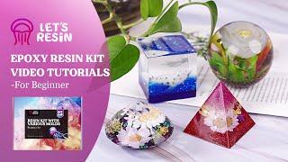 LETS RESIN Epoxy Resin Kit Diamond Resin CraftsResin Jewelry Making Kit for Beginners