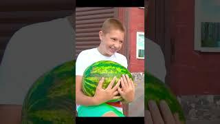 Watermelon delivery by Damian and Darius #shorts