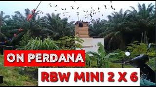  Jika settingan volume dan sp yang digunakan jos  respon rbw mini bagus 