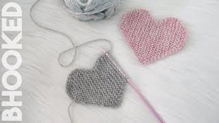 Knitted Hearts for Valentines Day 