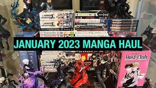 Manga Haul January 2023 Plus Anime and Figures