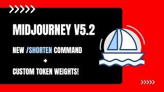 Master Midjourney 5.2  Understand The shorten Command And Custom Token Weights - Detailed Tutorial