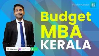 Top 10 Affordable MBA Colleges in Kerala  Dr.Aravind TS