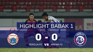 Piala Presiden 2024 - Persija Jakarta vs Arema Malang - Highlight Babak 1  Rabu 24 Juli 2024