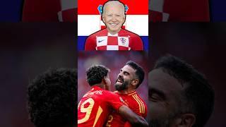 US Presidents React To Spain vs Croatia and Italy vs Albania AI Voice Meme